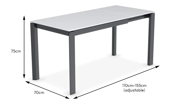Duca Dining Table 110cm | The Granary